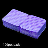 100pcs pack purple