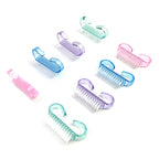 Julianna Beauty Nail Dust Cleaning Brushes – Colorful Bulk Set, 50/100pcs