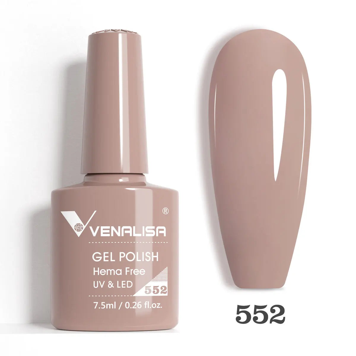 VENALISA 7.5ml Nail Gel Polish VIP5 HEMA Free Semi Permanent Soak off UV LED Nail Gel Varnish Full Coverage Nail Gel Lacquer