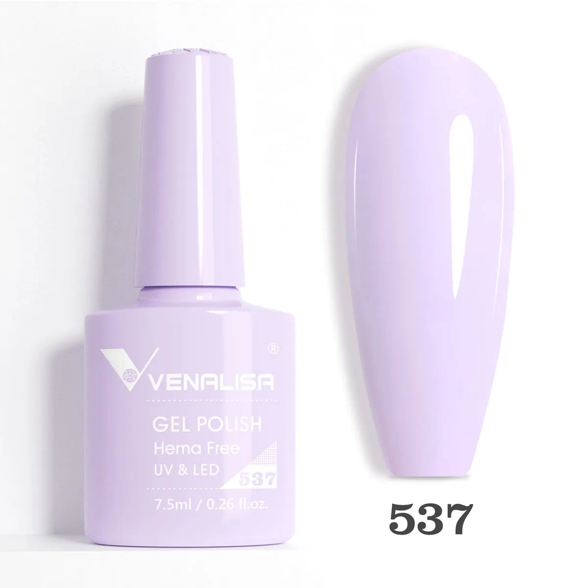 VENALISA 7.5ml Nail Gel Polish VIP5 HEMA Free Semi Permanent Soak off UV LED Nail Gel Varnish Full Coverage Nail Gel Lacquer