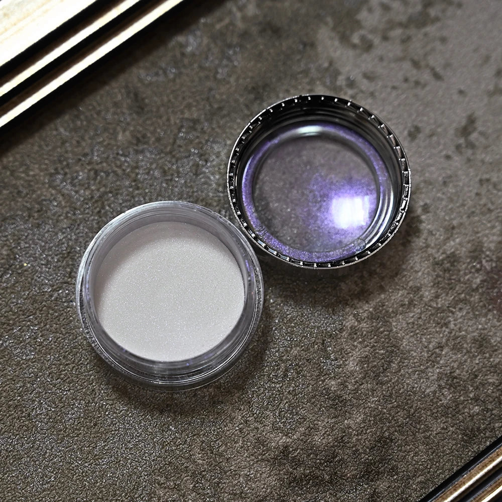 1Jar 0.2g Aurora Pearl Mirror Effect Nail Powders Aurora Chrome Mermaid Nails Art Powder Rainbow AB Glitter Rubbing Dust Pigment