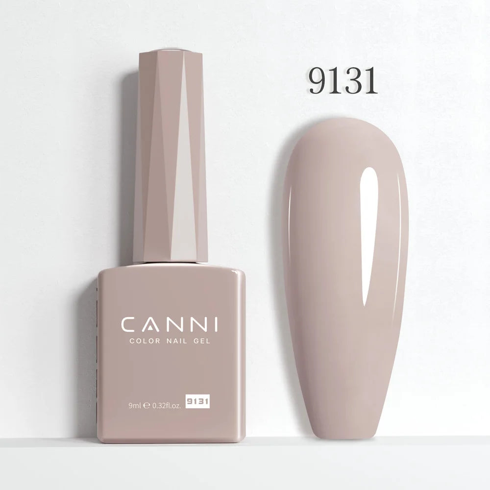 CANNI 9ml Gel Nail Polish 144Colors HEMA/TPO FREE Gorgeous Color Full Coverage Soak Off UV LED Semi Permanent Gel Varnish  Nails