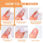 3-Pack Nail Glue Remover for Press-On & Acrylic Nails