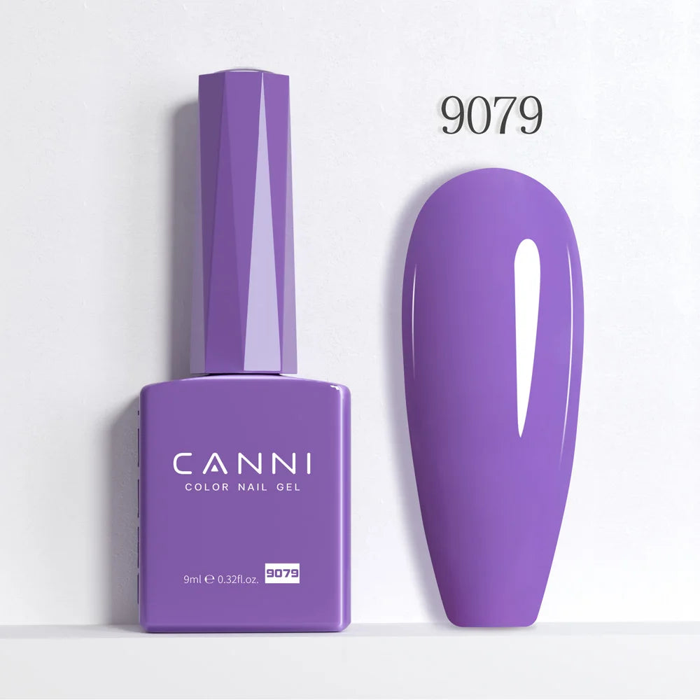 CANNI 9ml Gel Nail Polish 144Colors HEMA/TPO FREE Gorgeous Color Full Coverage Soak Off UV LED Semi Permanent Gel Varnish  Nails