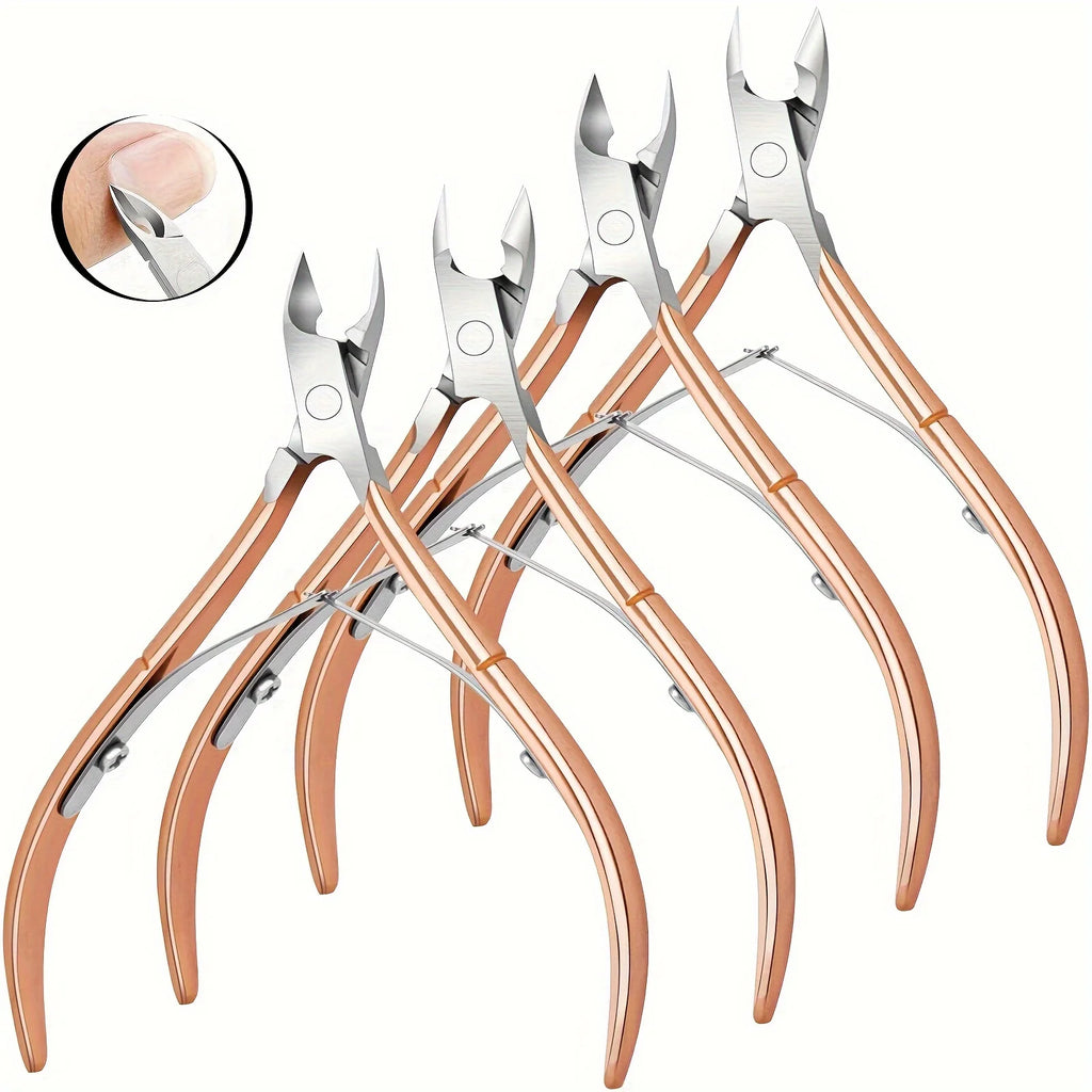 Premium Stainless Steel Cuticle Nipper – Manicure & Pedicure Trimmer