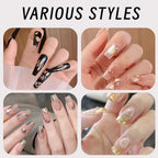 Graffiti Nail Art Liner Pen – Gold, Silver, Black & White Waterproof Marker