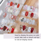 Art lalic Clear Double-Sided Nail Tape – Waterproof Removable Adhesive Roll