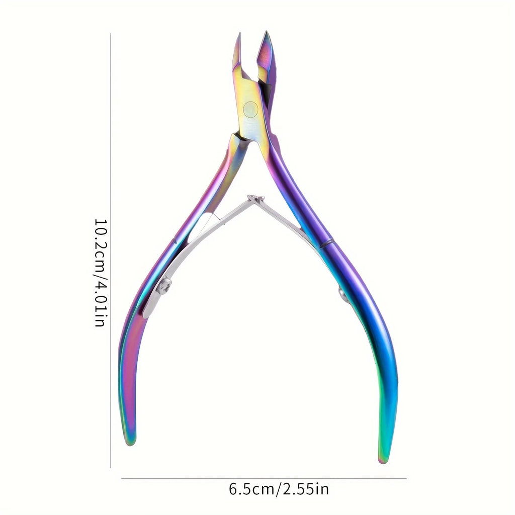 Premium Stainless Steel Cuticle Nipper – Manicure & Pedicure Trimmer