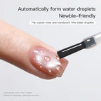 MAFANAILS 3D Water Droplet Top Coat – Clear Summer Nail Art Gel