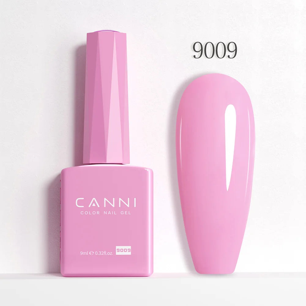 CANNI 9ml Gel Nail Polish 144Colors HEMA/TPO FREE Gorgeous Color Full Coverage Soak Off UV LED Semi Permanent Gel Varnish  Nails