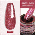 Mtssii Glitter Sequins Gel Nail Polish – Sparkling Soak-Off UV/LED Gel