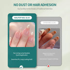 Nailpop Instant Press & Remove Nail Glue Kit – Hypoallergenic, No UV Lamp Needed