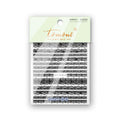 NAILFYOU 5D Lattice Lace Nail Stickers – Love Bow & Stripe Decals