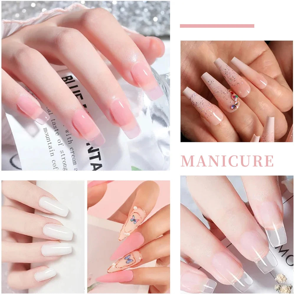 HotPress Acrylic Powder & Monomer Nail Kit – Professional Extension Set