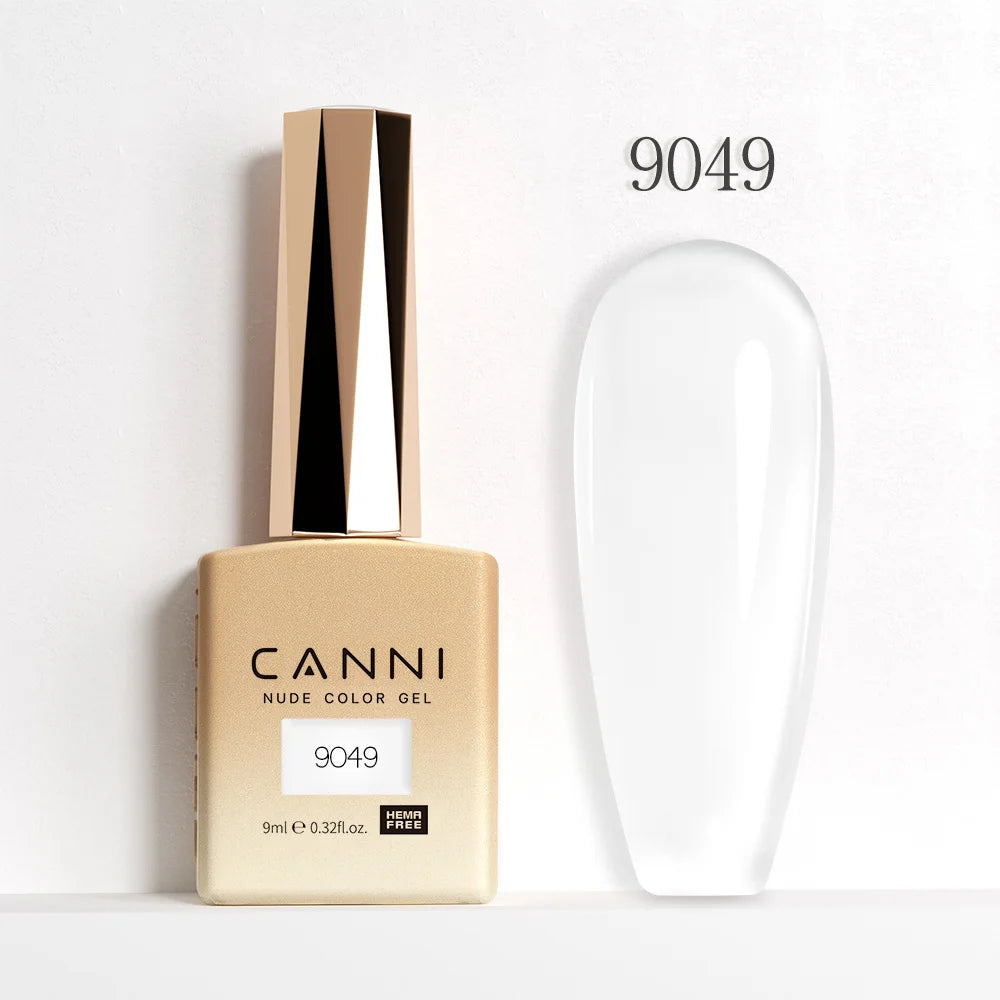 CANNI 9ml Gel Nail Polish 144Colors HEMA/TPO FREE Gorgeous Color Full Coverage Soak Off UV LED Semi Permanent Gel Varnish  Nails
