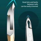 Golden Super Sharp Cuticle Scissors – Precision Pointed Jaw Nipper